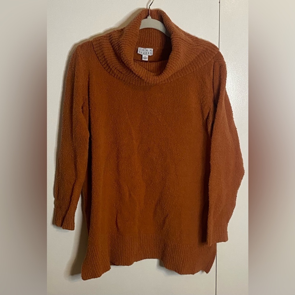 Women’s Joan Rivers Cowl Neck Sweater, Large